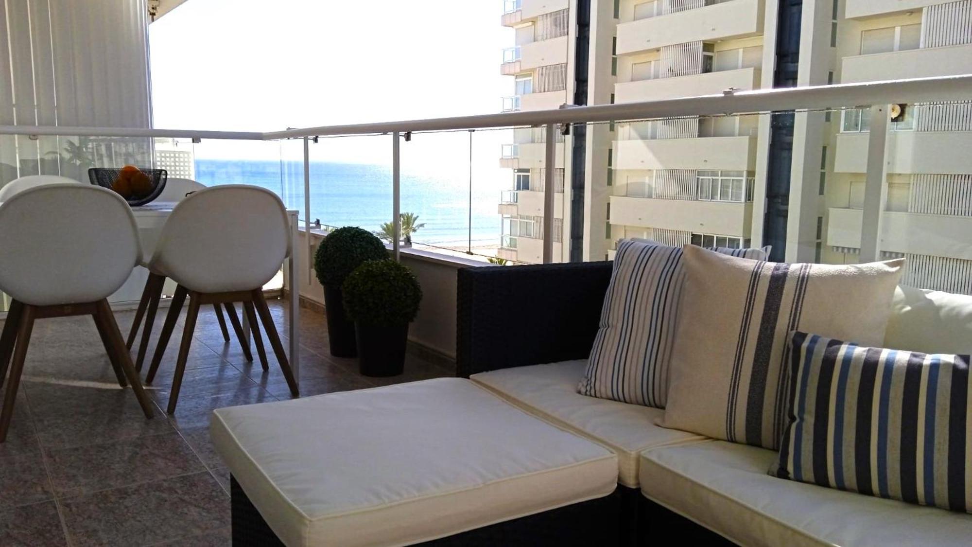 Apartamento Frente Al Mar Кульера Экстерьер фото