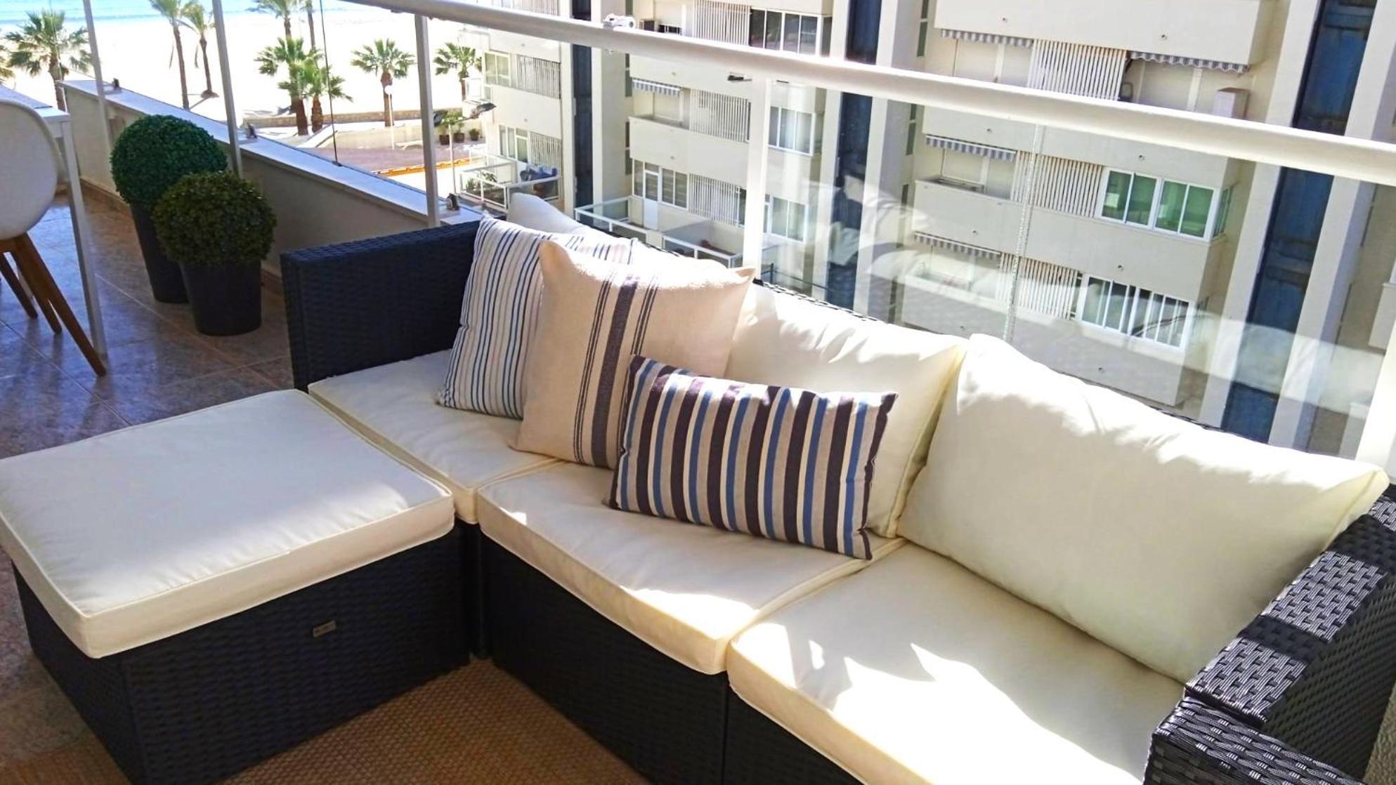 Apartamento Frente Al Mar Кульера Экстерьер фото